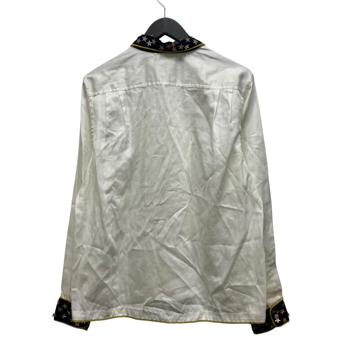 BODE Starry Pageant Shirtスタースパンコールバイカラーシャツ 古着・中古-2枚目のアイテム画像