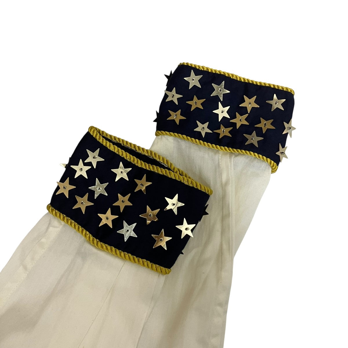 BODE Starry Pageant Shirtスタースパンコールバイカラーシャツ 古着・中古-4枚目のアイテム画像