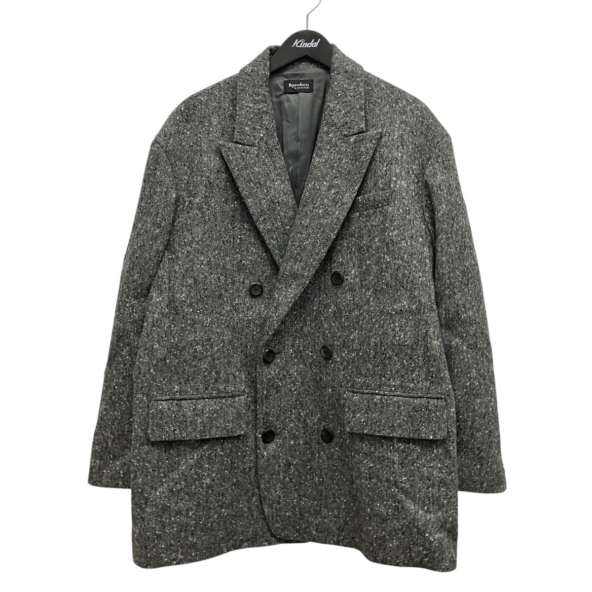 25AWOversized Double Breasted Jacketオーバーサイズダブルブレストジャケット2502-JK63-206