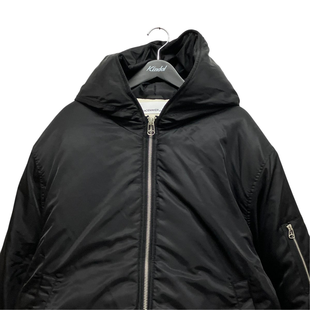 OAMC 25AWCropped Hood Bomber JacketフーデッドボンバージャケットPCM2OB01A-NY002-99 古着・中古-4枚目のアイテム画像