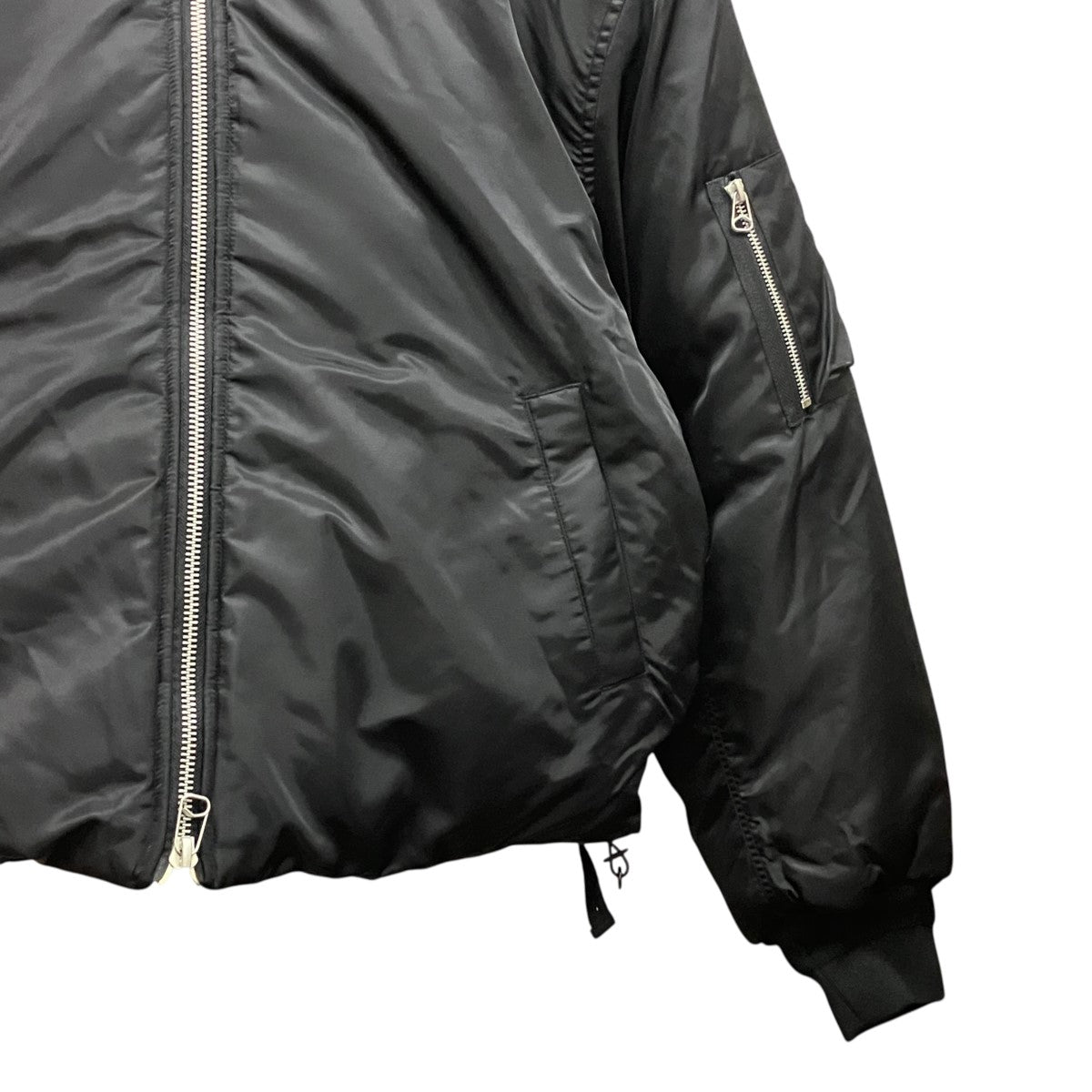 OAMC 25AWCropped Hood Bomber JacketフーデッドボンバージャケットPCM2OB01A-NY002-99 古着・中古-5枚目のアイテム画像