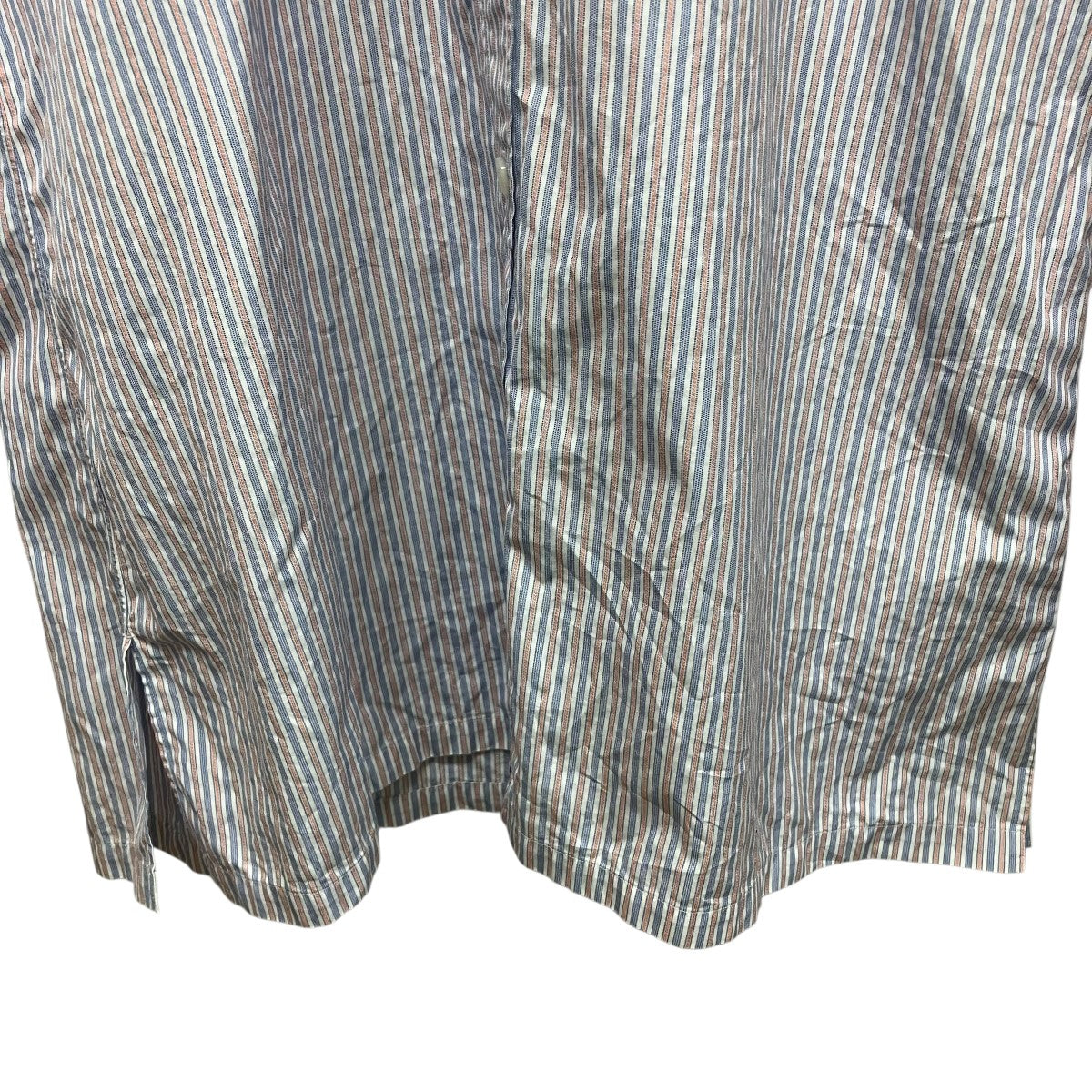 Charvet 長袖ストライプカフリンクスシャツ 古着・中古-4枚目のアイテム画像
