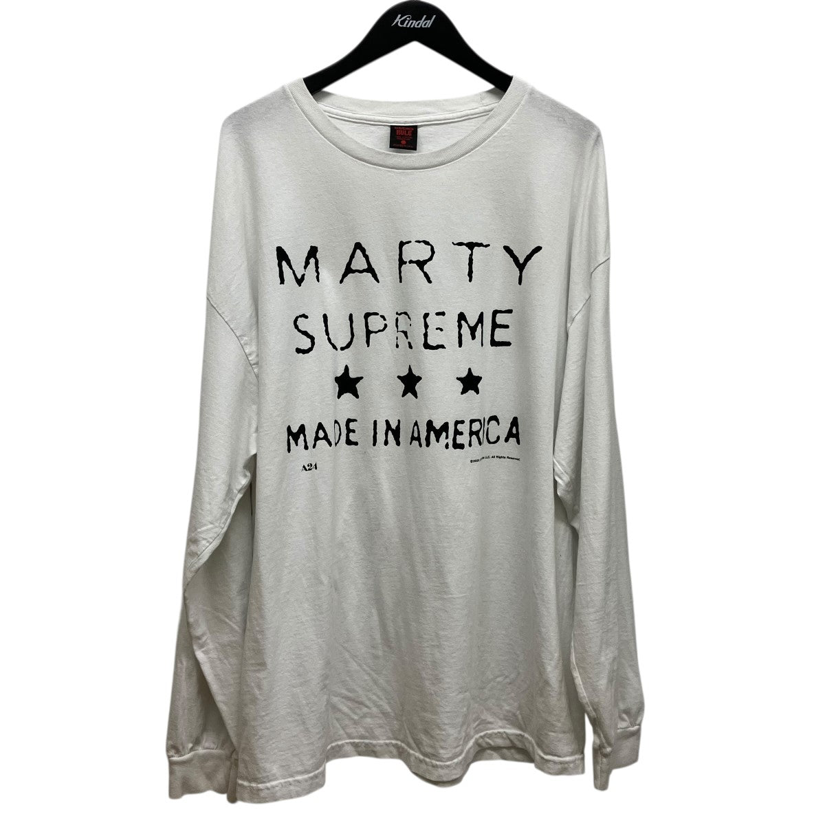 GEEKS RULE×MARTY SUPREME Silkscreen Printing T Shirt vol．02長袖プリントTシャツ 古着・中古-1枚目のアイテム画像