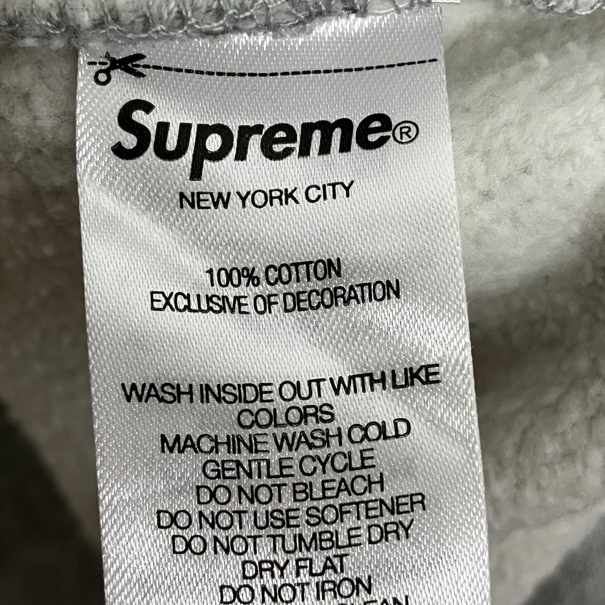 21AWContrast Hooded Sweatshirt裏起毛プルオーバーパーカー