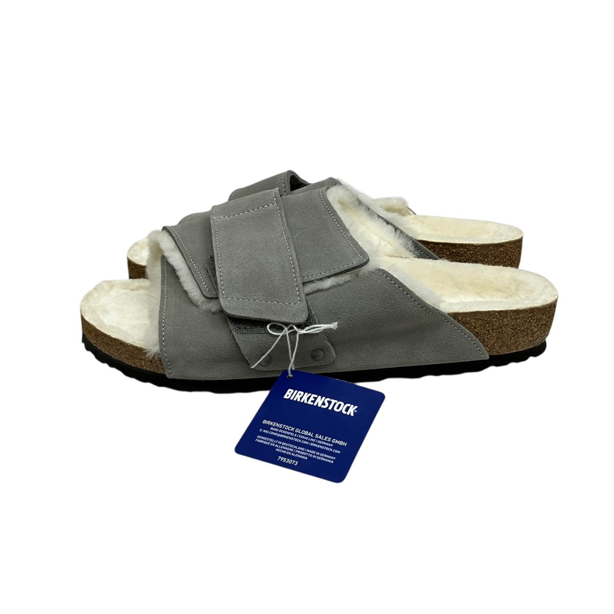Kyoto Shearling Suede Leatherボアサンダル1023197