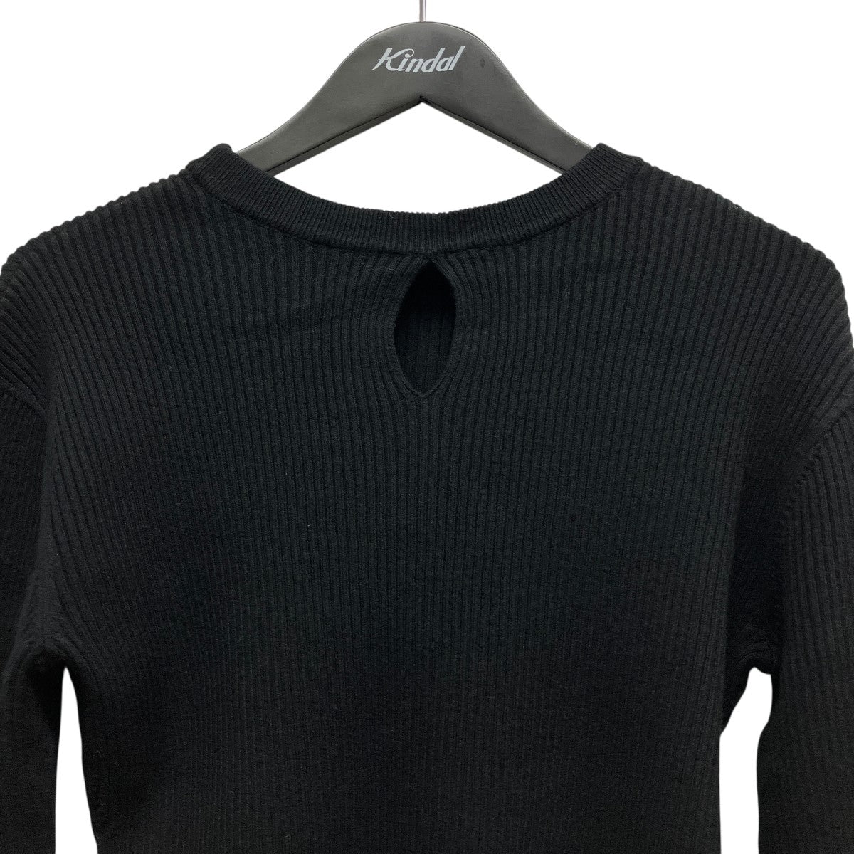 25AWニットパンツ付 W FACE KNIT MINI ONEPIECEリブニット19112-5202