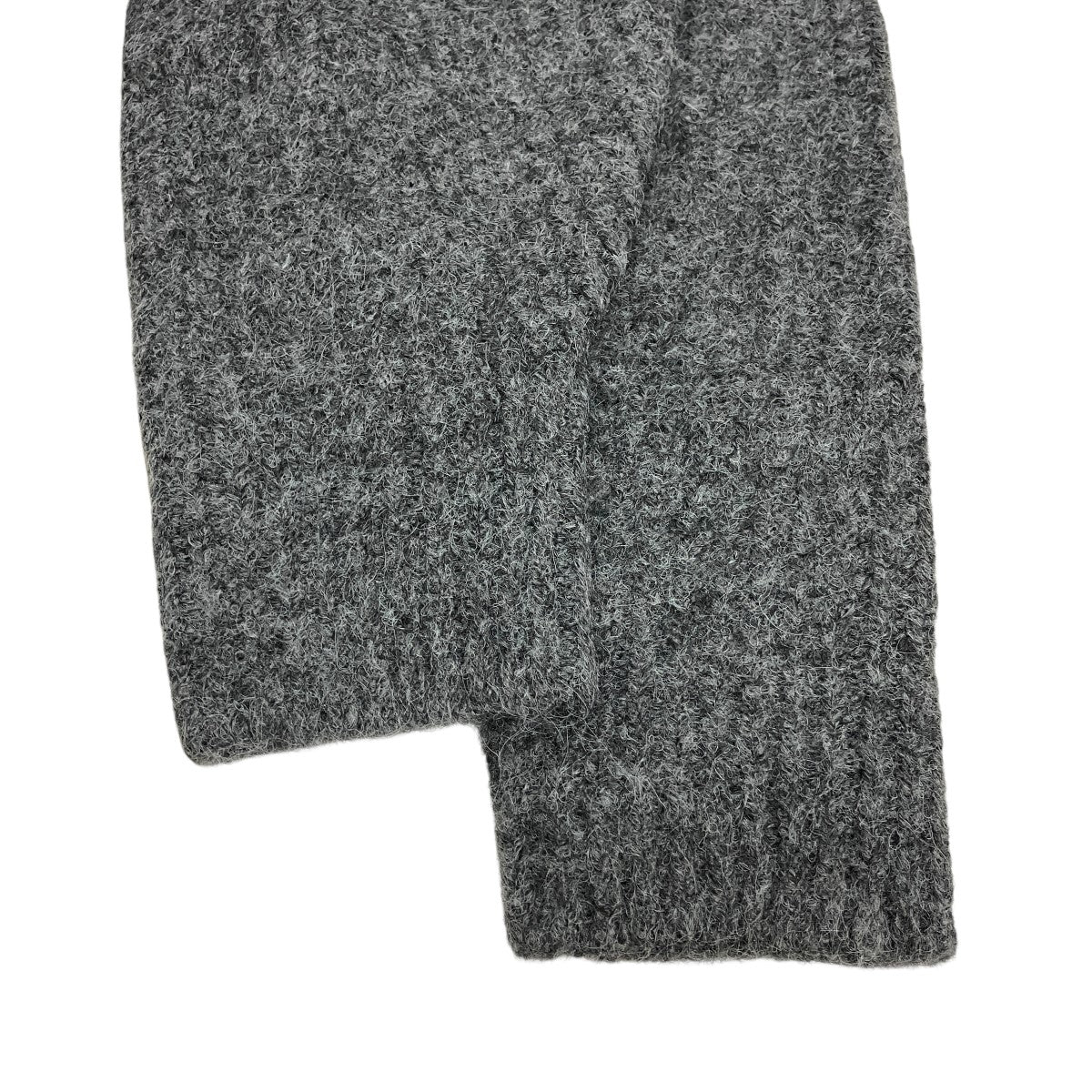 hooded cardigan knit