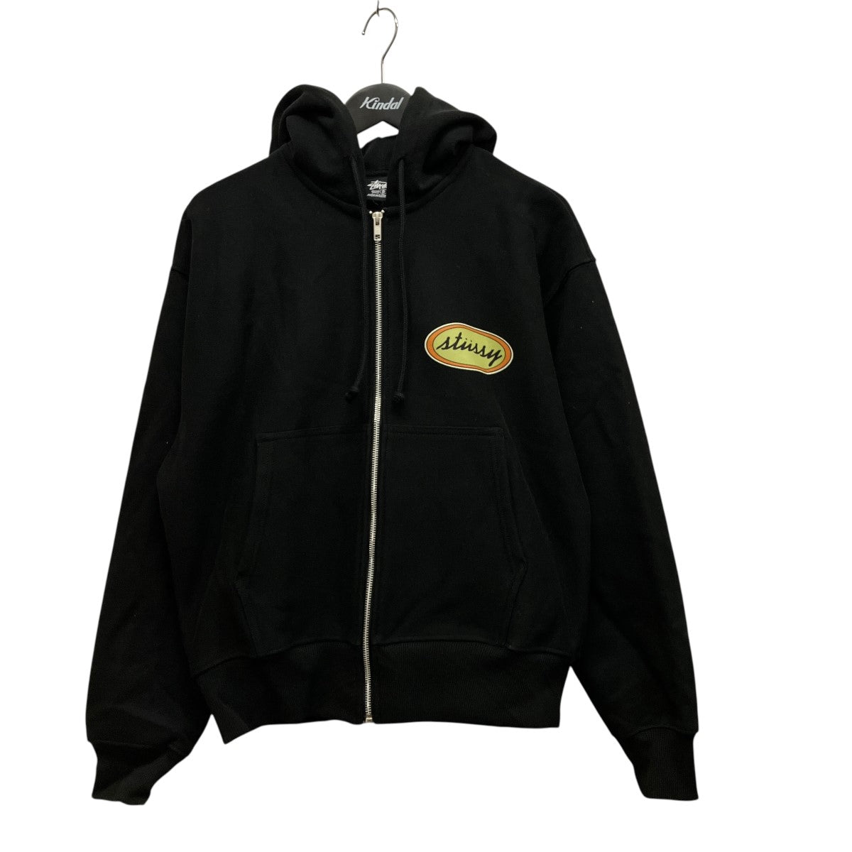 stussy×OUR LEGACY ZIP HOODIEバックプリントジップパーカーZ4000SZS 古着・中古-2枚目のアイテム画像