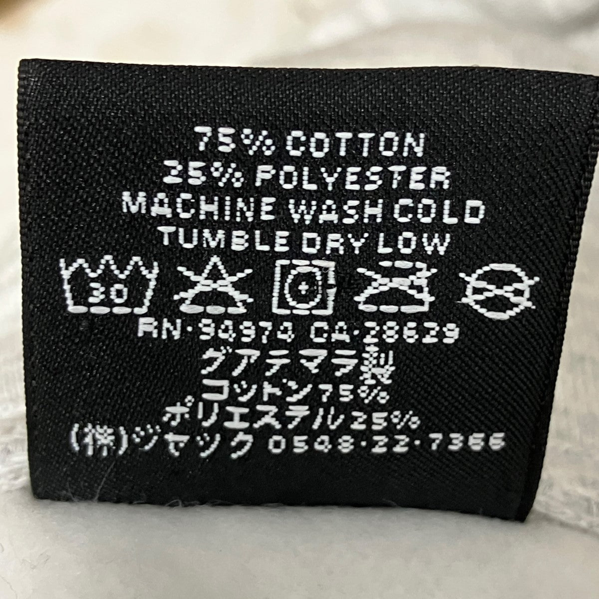 ZIP HOODIEバックプリントジップパーカー