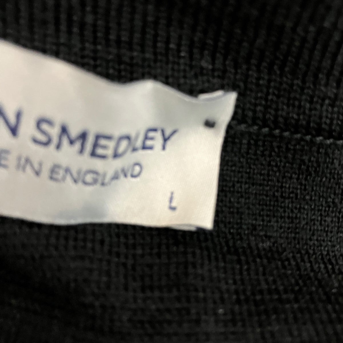 JOHN SMEDLEY EXTRAFINE MERINO WOOL JACKETニットジャケットA4795 古着・中古-6枚目のアイテム画像