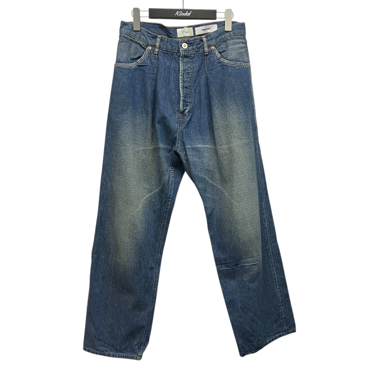 HERILL×THIRD PLACE Nepdenim 4PKウォッシュドデニムパンツ25-030-HL-8250-10 古着・中古-1枚目のアイテム画像