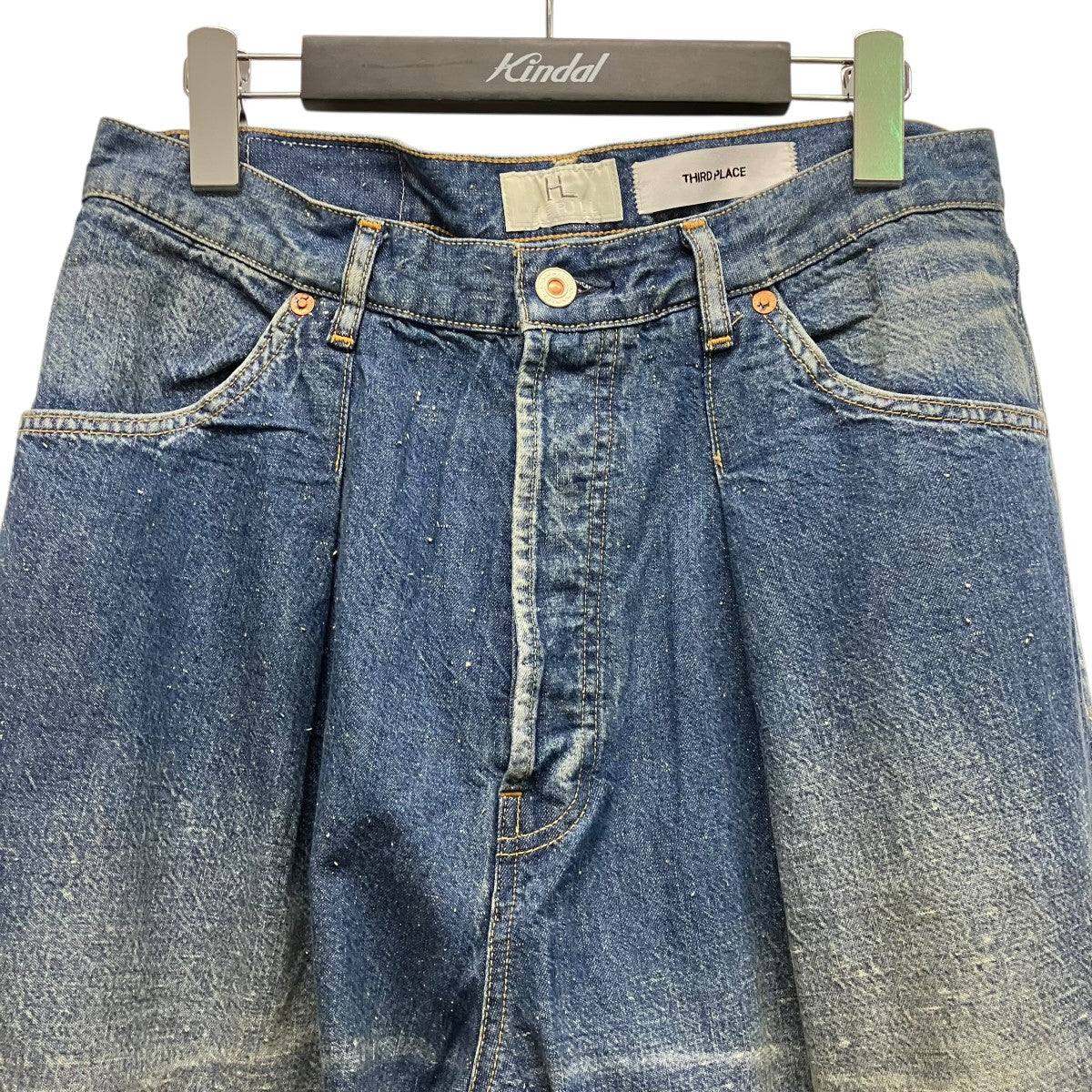HERILL×THIRD PLACE Nepdenim 4PKウォッシュドデニムパンツ25-030-HL-8250-10 古着・中古-3枚目のアイテム画像