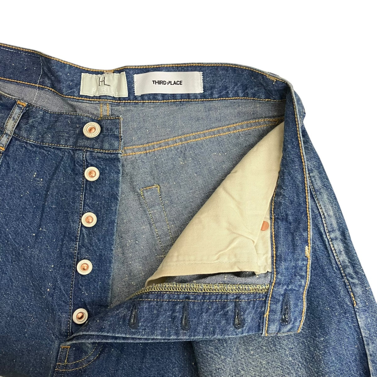 HERILL×THIRD PLACE Nepdenim 4PKウォッシュドデニムパンツ25-030-HL-8250-10 古着・中古-5枚目のアイテム画像