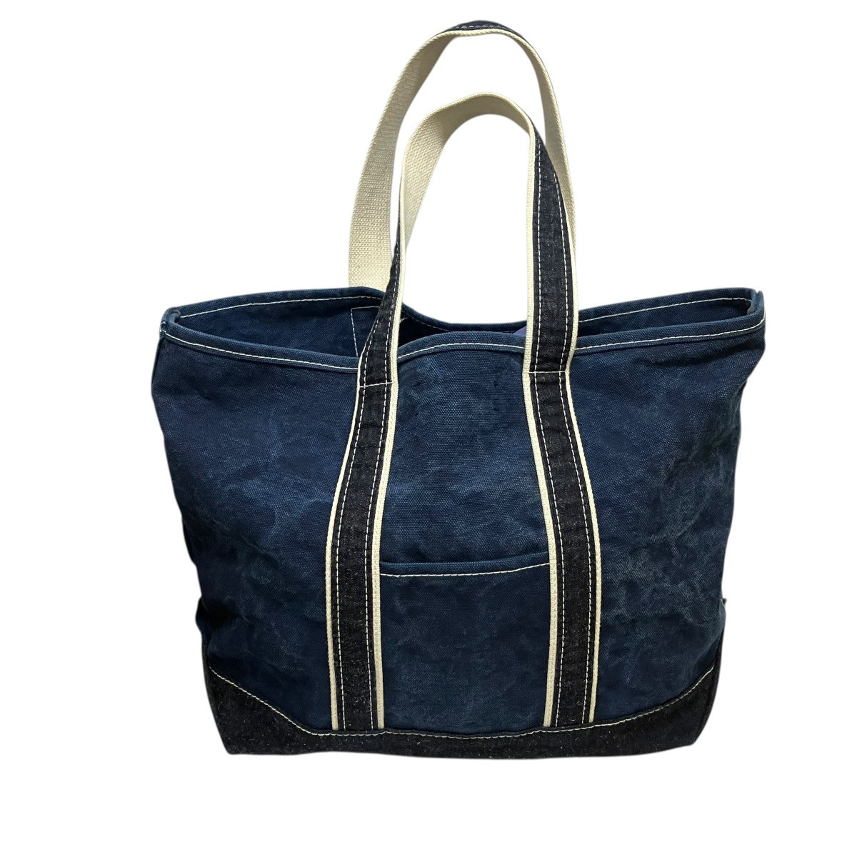 SAC THURYインディゴ染めキャンバストートバッグ