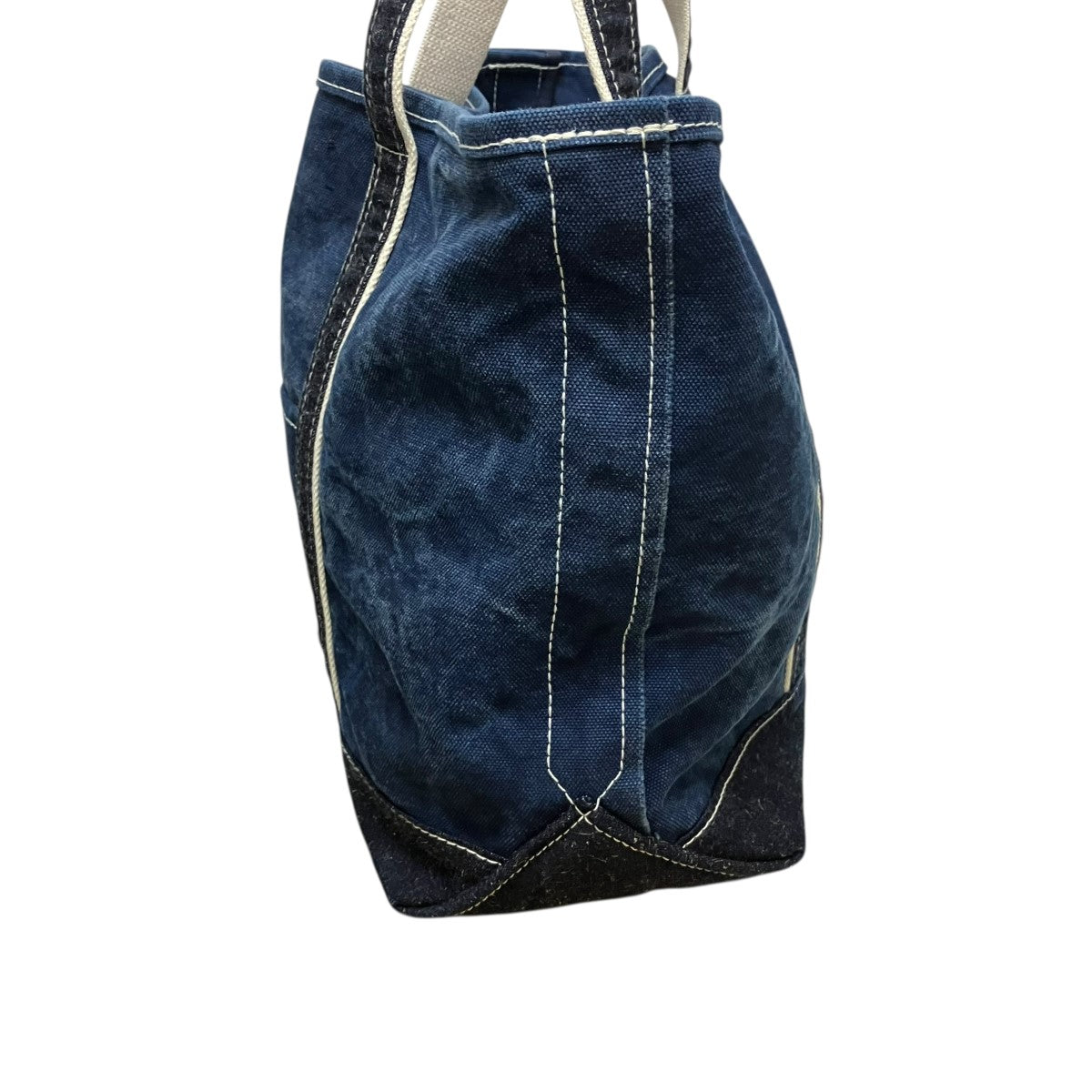 SAC THURYインディゴ染めキャンバストートバッグ