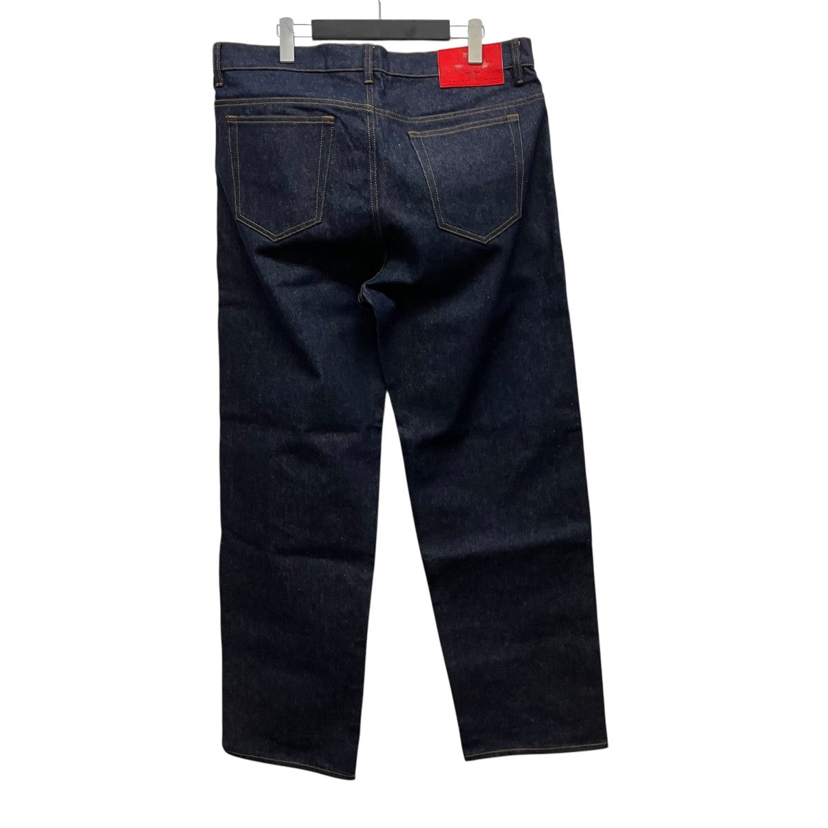V3 Indigo Denimロゴプリントデニムパンツ