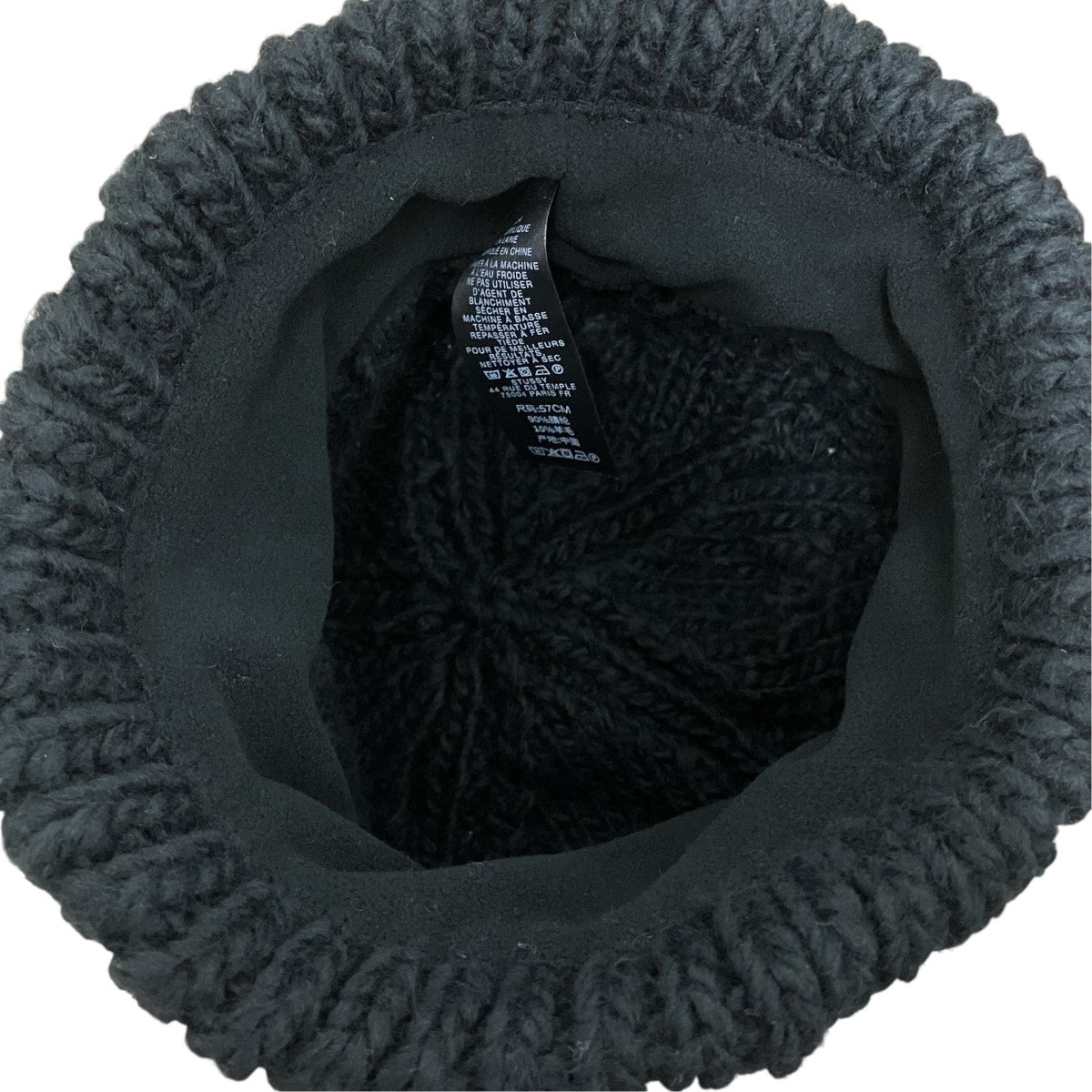 Skullcap Cable Knit Beanieケーブルニットビーニー1321189