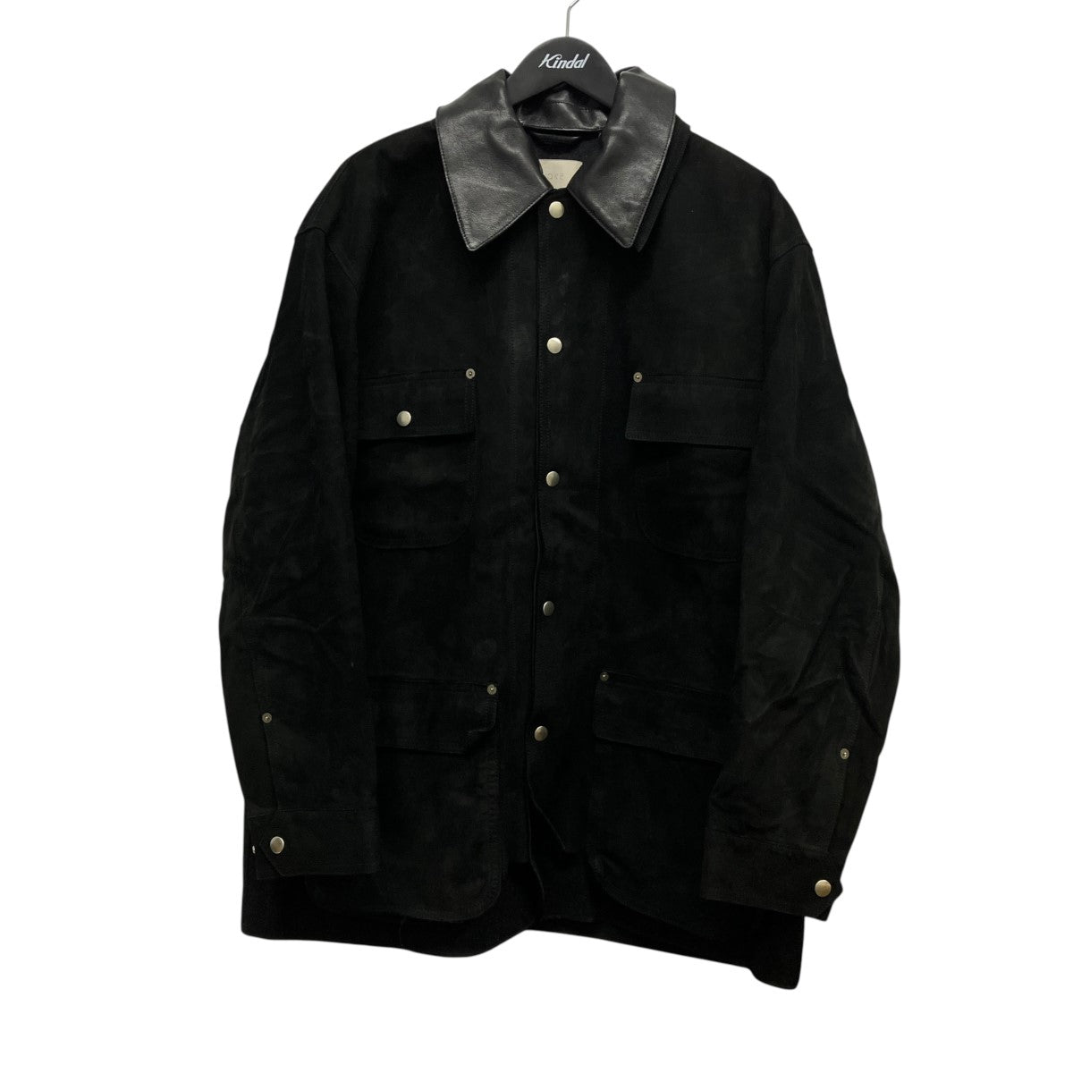 25AWNuback Leather Coverall JacketヌバックレザーカバーオールYK25FW01019B