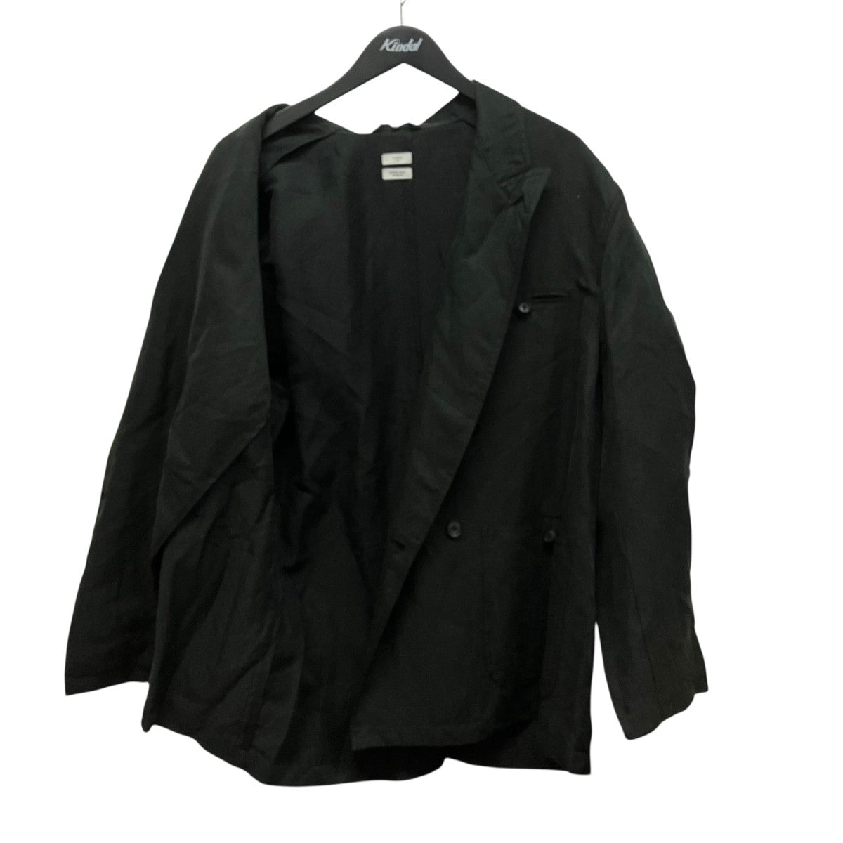 YOKE 26SSLinen Silk Kersey Double Breasted BlezerリネンシルクダブルブレストジャケットYK26SS01207J 古着・中古-3枚目のアイテム画像