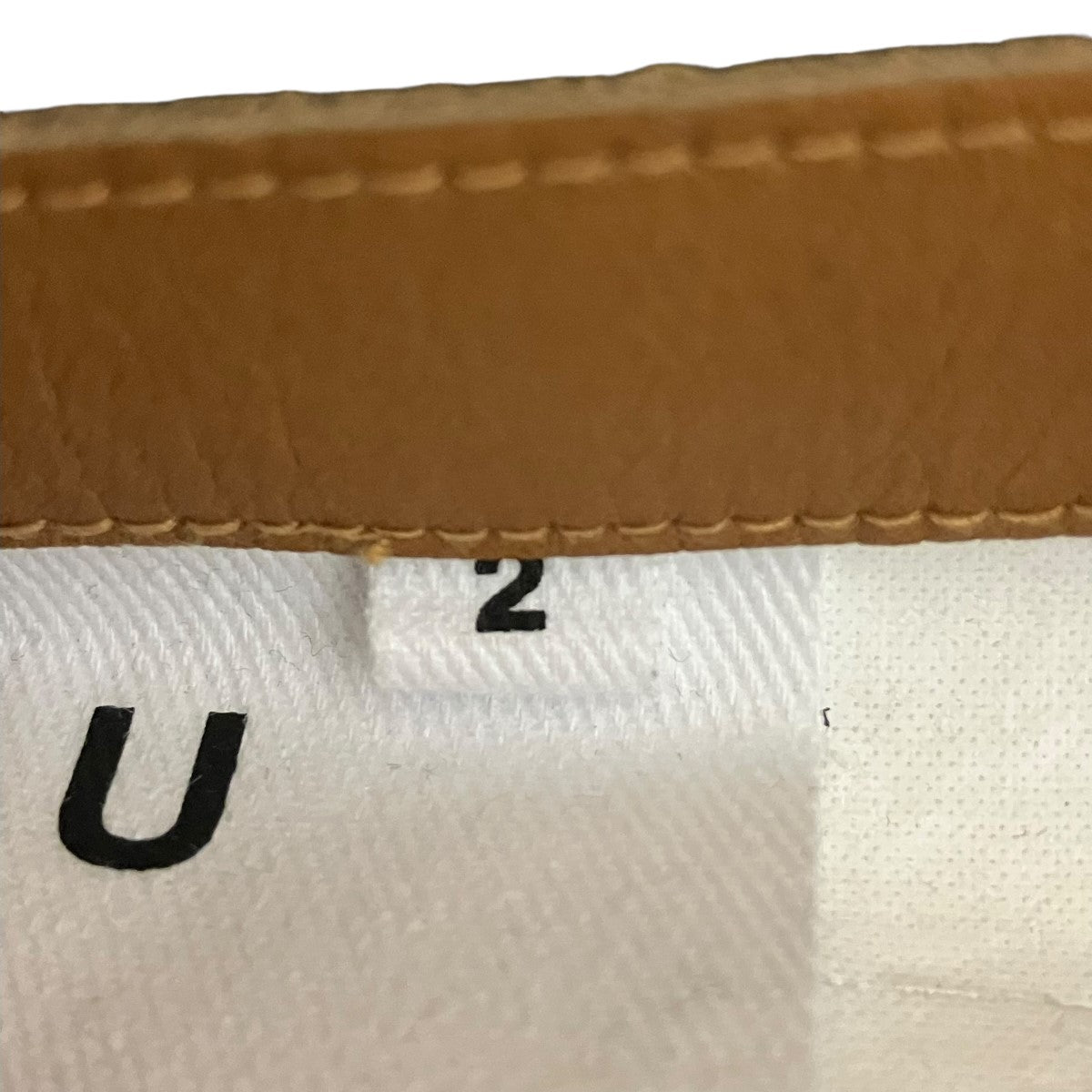 KYOU Leather Original Supima Aging Cotton Sweatレザー切替エルボーパッチハーフジップスウェットKU5FWUSWT02 古着・中古-6枚目のアイテム画像