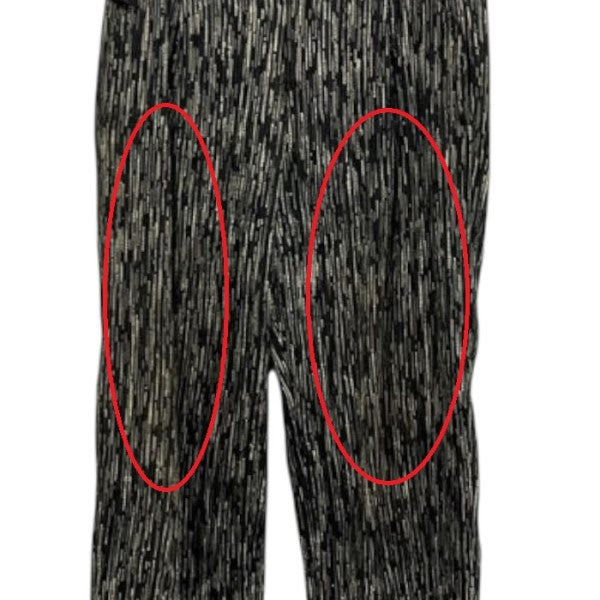 ONE TUCK TROUSERS総柄タックワイドパンツIH-24SS-P033-MN