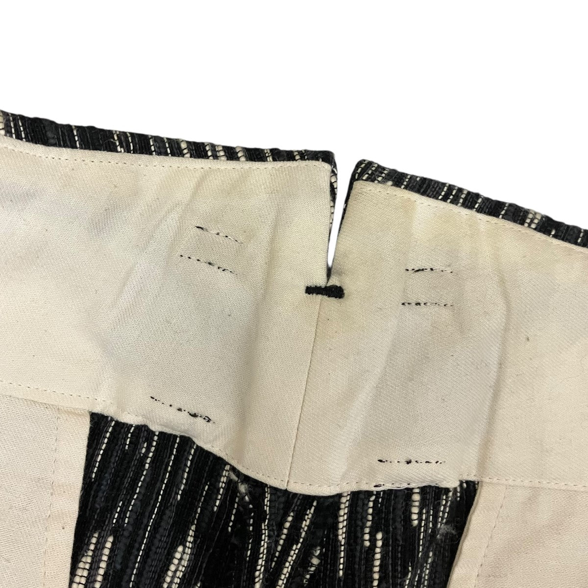 ONE TUCK TROUSERS総柄タックワイドパンツIH-24SS-P033-MN