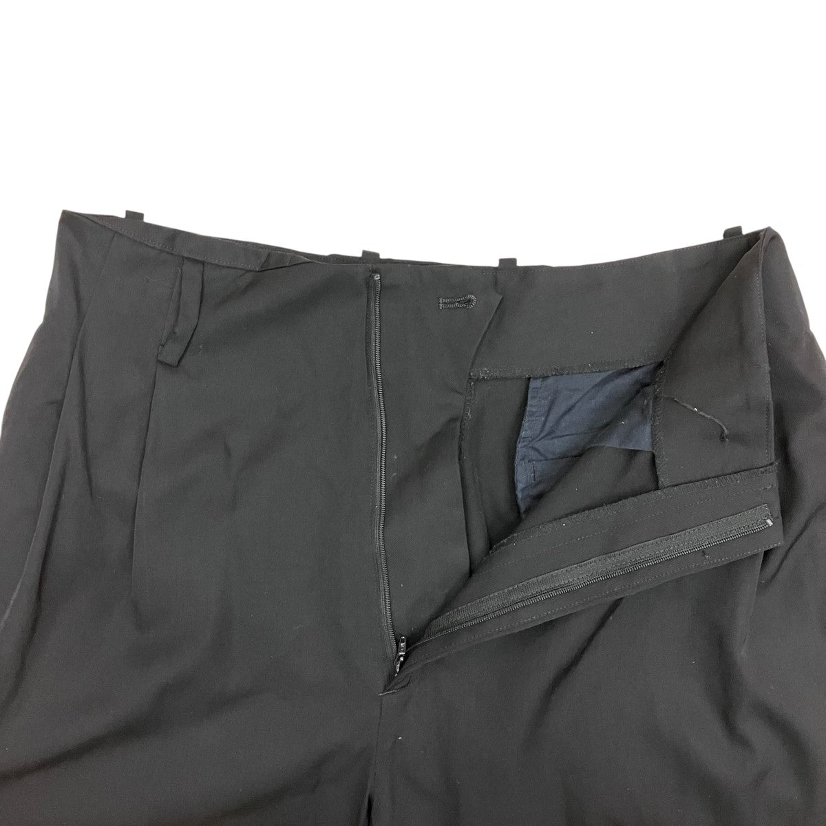 stein BELTLESS WIDE TROUSERSウールスラックスST.350-1 古着・中古-5枚目のアイテム画像