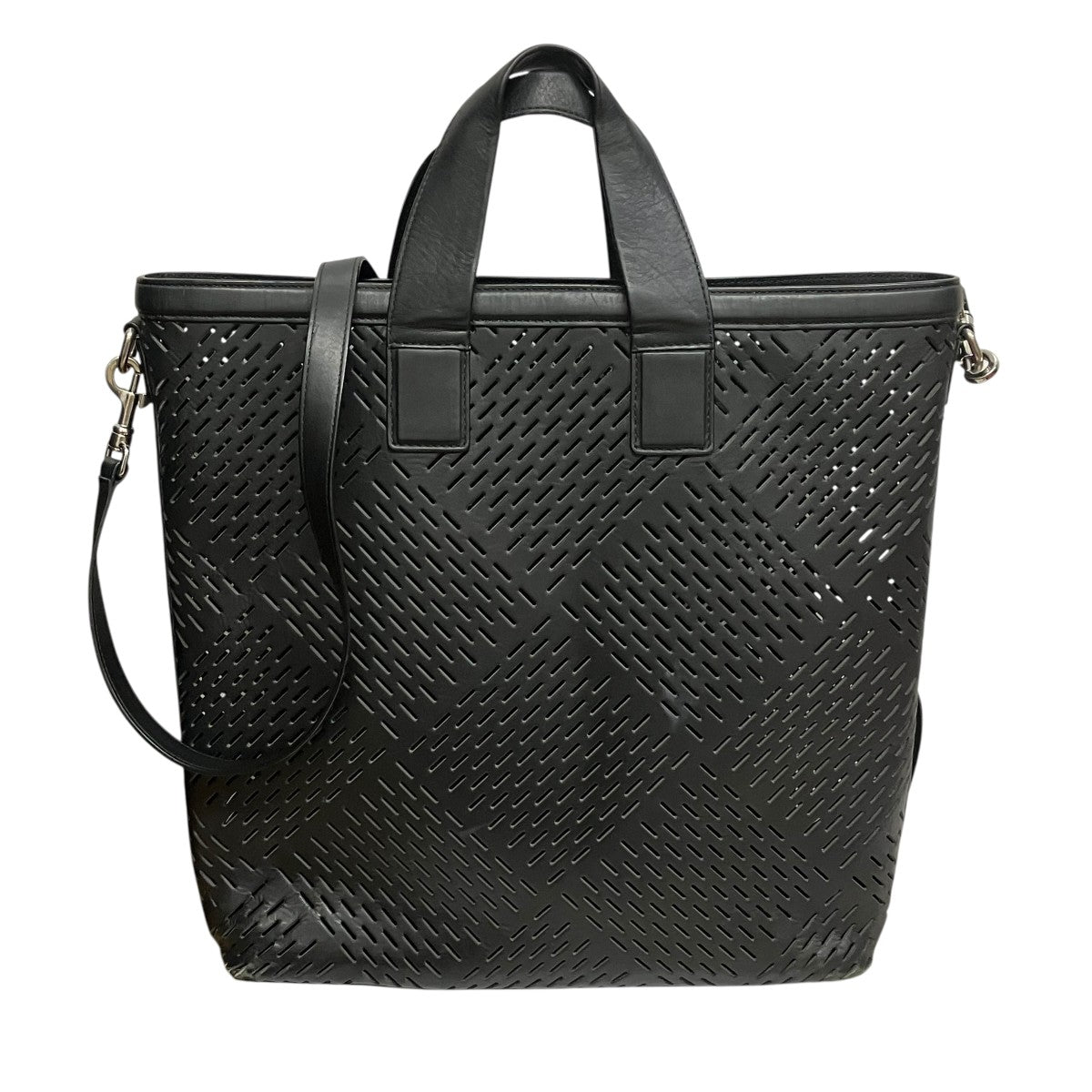 BOTTEGA VENETA レザースリット2Wayバッグ 古着・中古-1枚目のアイテム画像