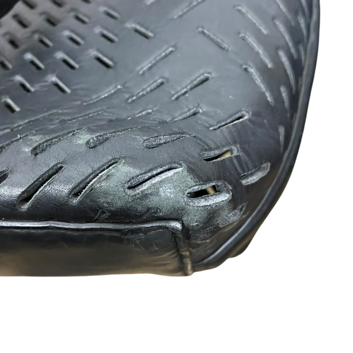 BOTTEGA VENETA レザースリット2Wayバッグ 古着・中古-10枚目のアイテム画像