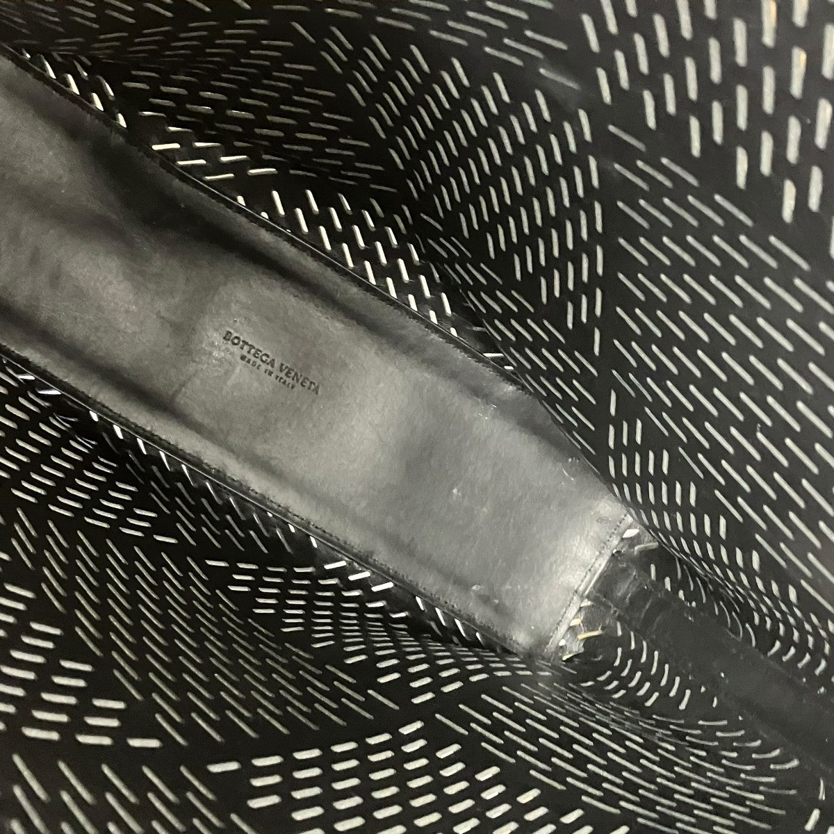 BOTTEGA VENETA レザースリット2Wayバッグ 古着・中古-6枚目のアイテム画像