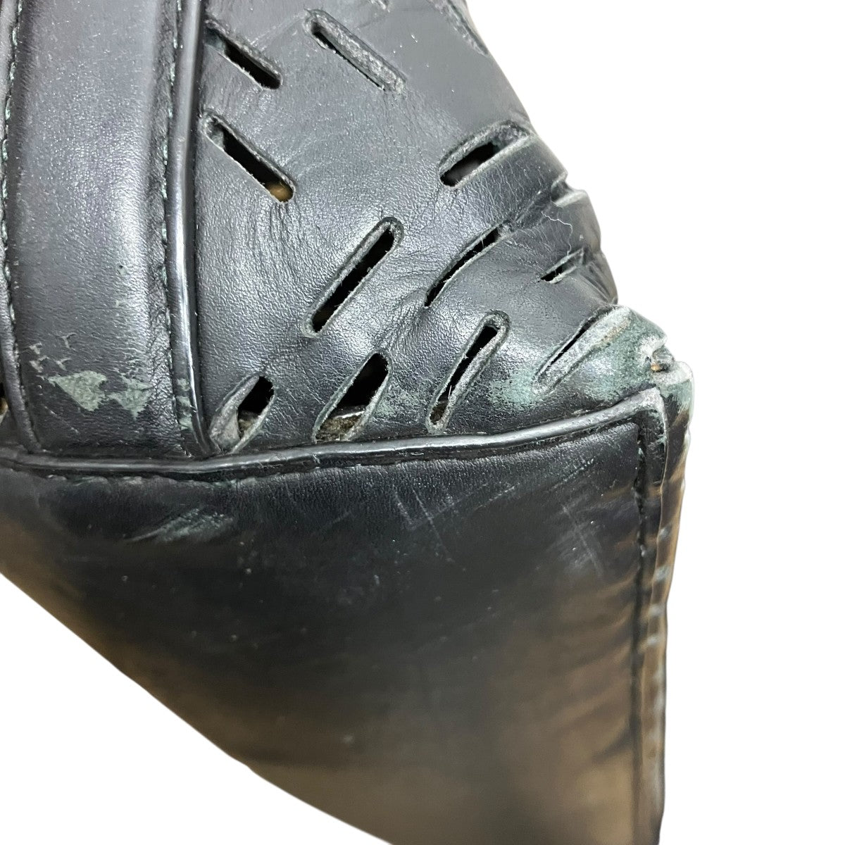 BOTTEGA VENETA レザースリット2Wayバッグ 古着・中古-9枚目のアイテム画像