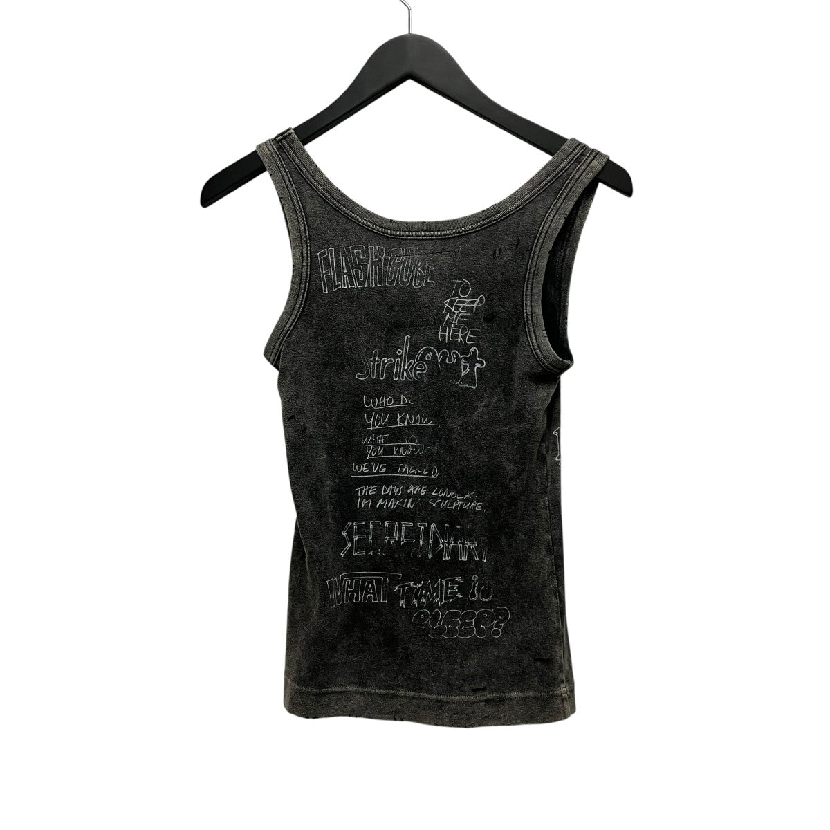 MIHARA YASUHIRO(ミハラヤスヒロ) Bleached Tanktopノースリーブ