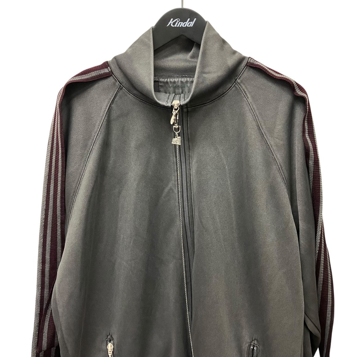 bodysong． 25SSPIGMENT-DYED DISTRESSED TRACK JACKETジップアップトラックジャケットBS250207 古着・中古-3枚目のアイテム画像
