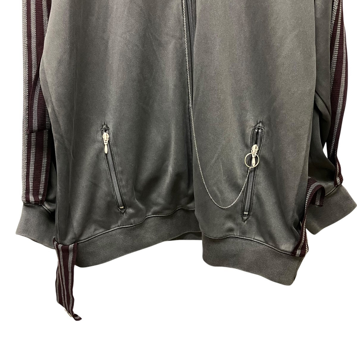 bodysong． 25SSPIGMENT-DYED DISTRESSED TRACK JACKETジップアップトラックジャケットBS250207 古着・中古-4枚目のアイテム画像