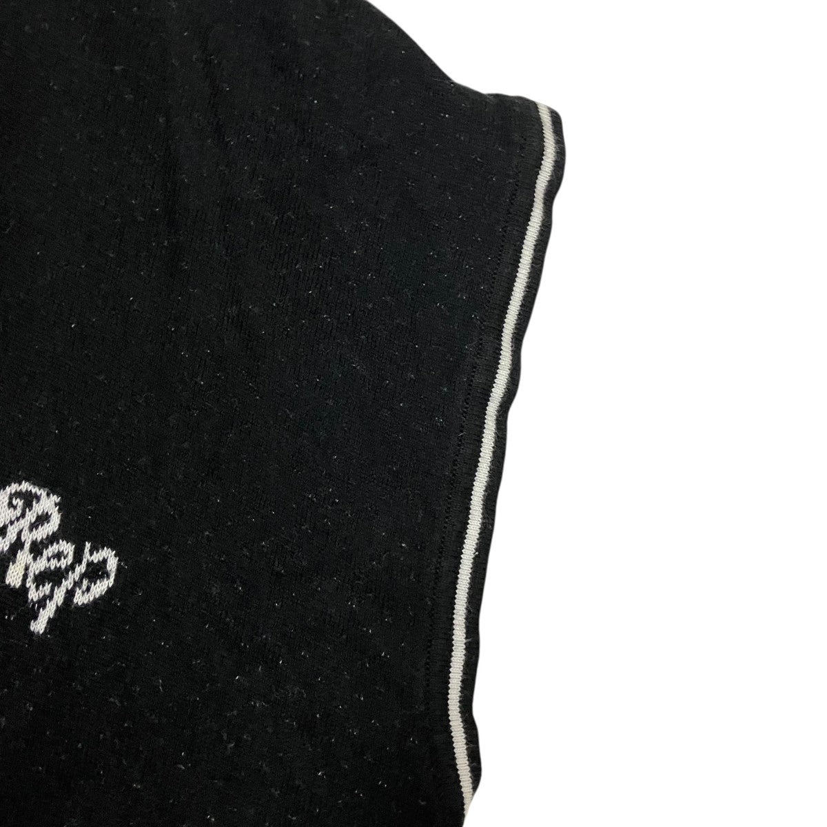 MSFTSrep スカルプリントノースリーブニットカーディガン31MSFW601B 古着・中古-8枚目のアイテム画像