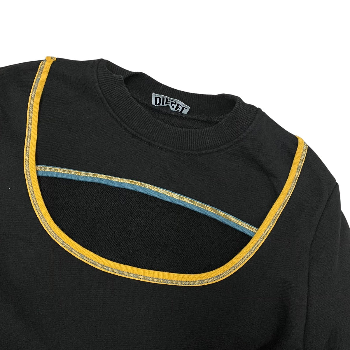 DIESEL F-CROSSETTE SWEAT-SHIRTスリットスウェットA06330 古着・中古-5枚目のアイテム画像