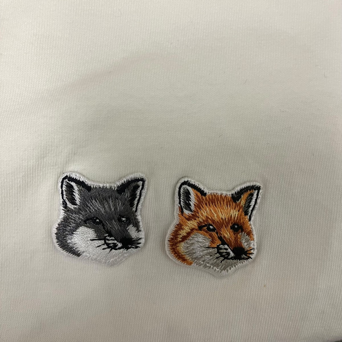 MAISON KITSUNE 刺しゅう半袖TシャツBU00103KJ0008 古着・中古-5枚目のアイテム画像