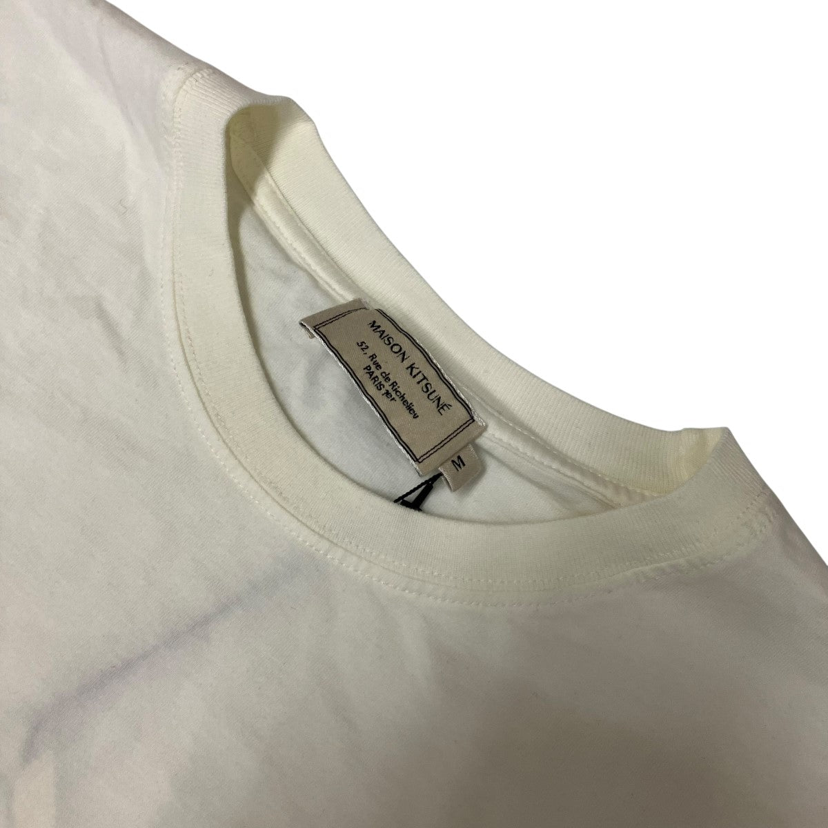 MAISON KITSUNE 刺しゅう半袖TシャツBU00103KJ0008 古着・中古-6枚目のアイテム画像