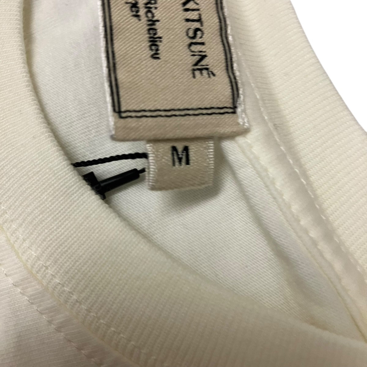 MAISON KITSUNE 刺しゅう半袖TシャツBU00103KJ0008 古着・中古-7枚目のアイテム画像