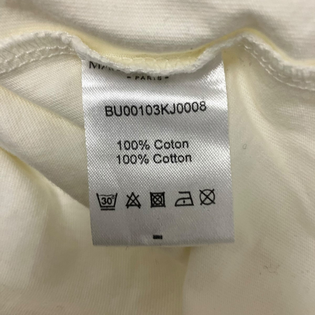 MAISON KITSUNE 刺しゅう半袖TシャツBU00103KJ0008 古着・中古-8枚目のアイテム画像