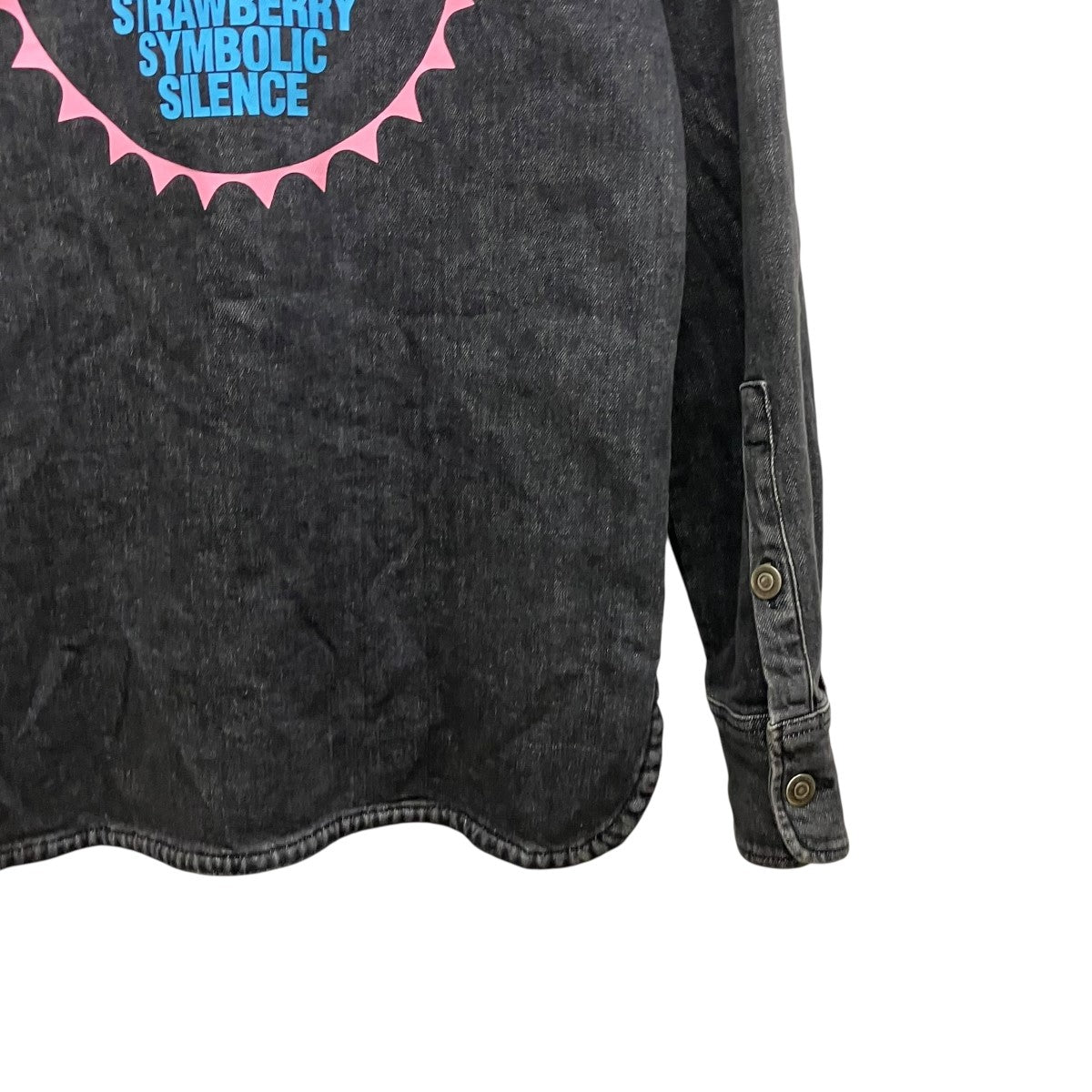 STELLA McCARTNEY バックプリントデニムジャケット604090 SOH56 古着・中古-4枚目のアイテム画像
