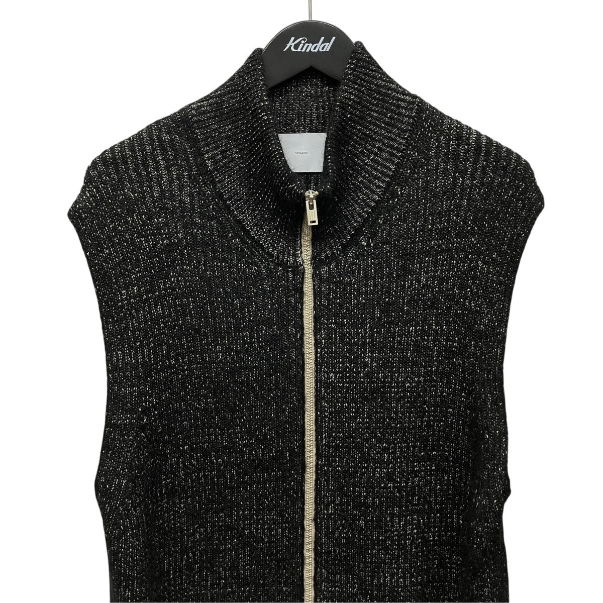 DRIVERS KNIT VESTジップアップニットベスト23AWKN04