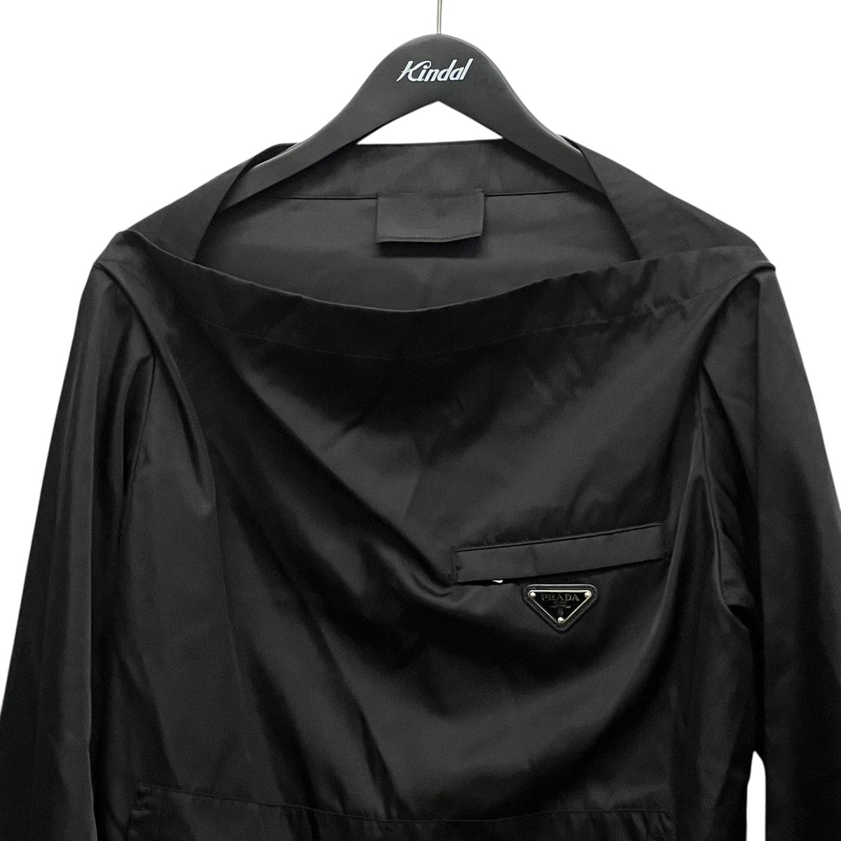 PRADA 21SSRE-NYLONトライアングルロゴプルオーバーSGB755 古着・中古-3枚目のアイテム画像
