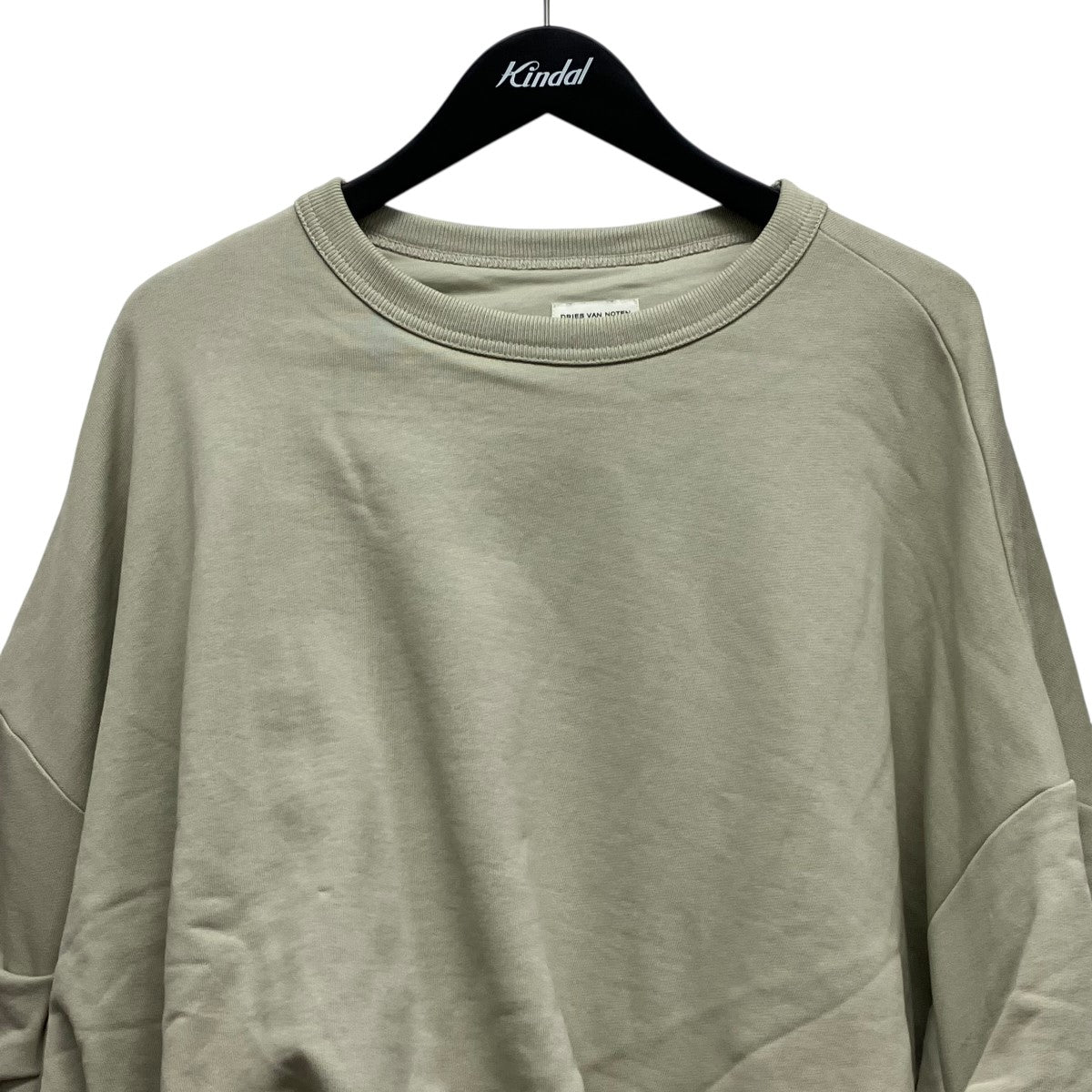 DRIES VAN NOTEN ボリュームスリーブクロップドスウェット232-011119-7618 古着・中古-3枚目のアイテム画像