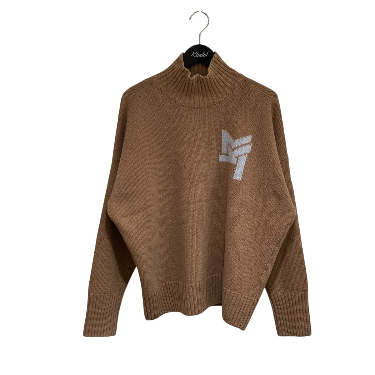 MAISON KITSUNE タートルネックニットセーターHU00539KT1084 古着・中古-1枚目のアイテム画像