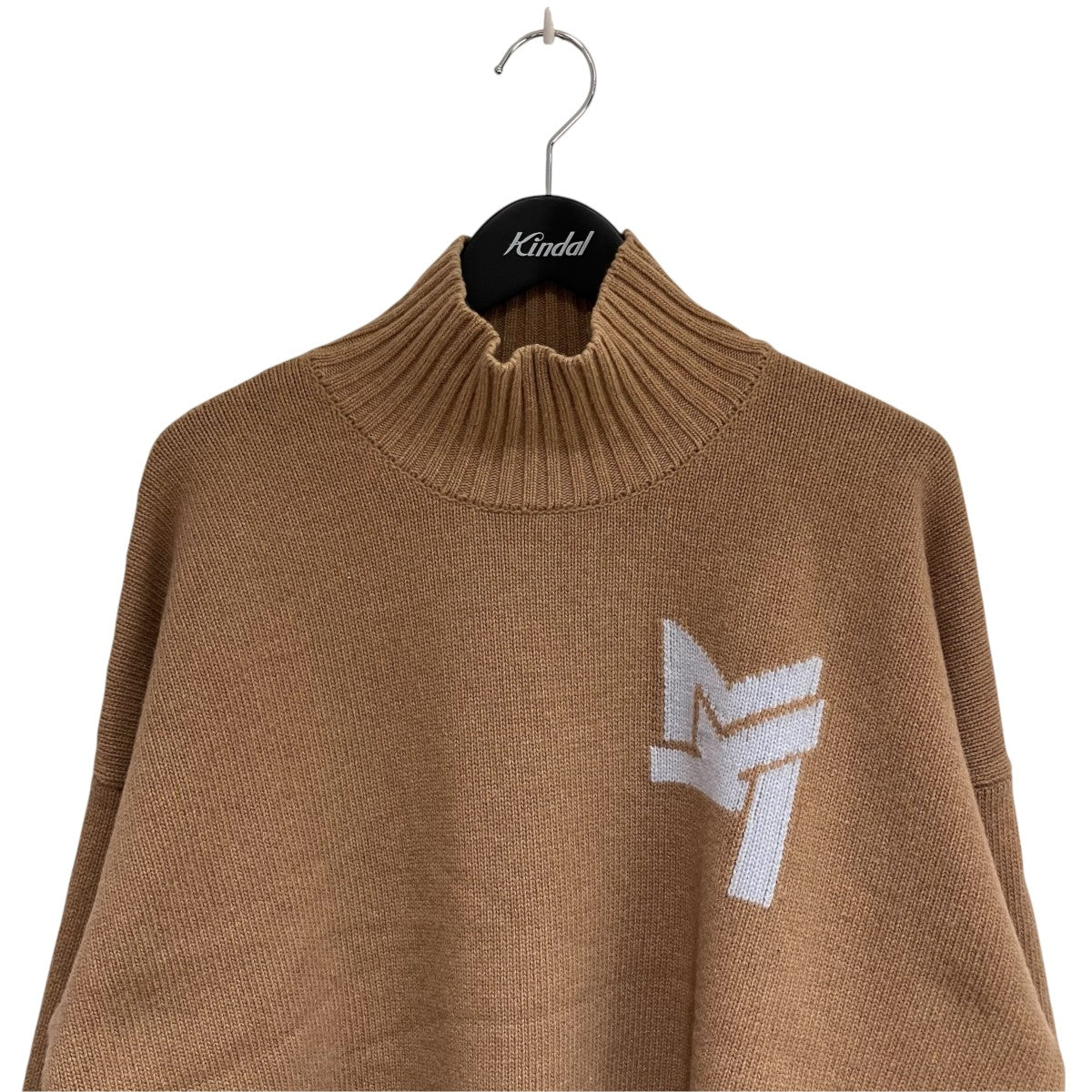 MAISON KITSUNE タートルネックニットセーターHU00539KT1084 古着・中古-3枚目のアイテム画像