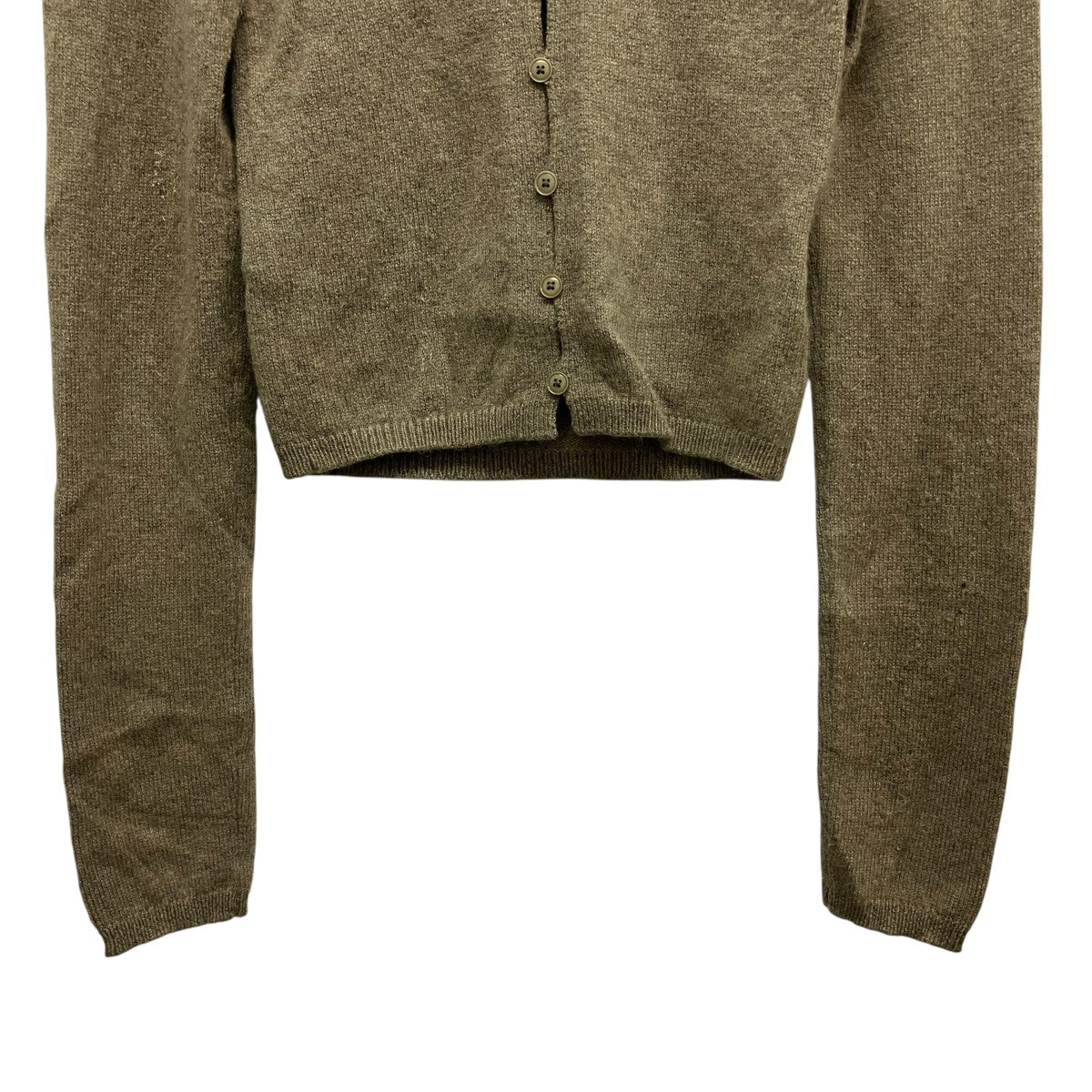 Cashmere Compact Cardiganカシミアコンパクトカーディガン