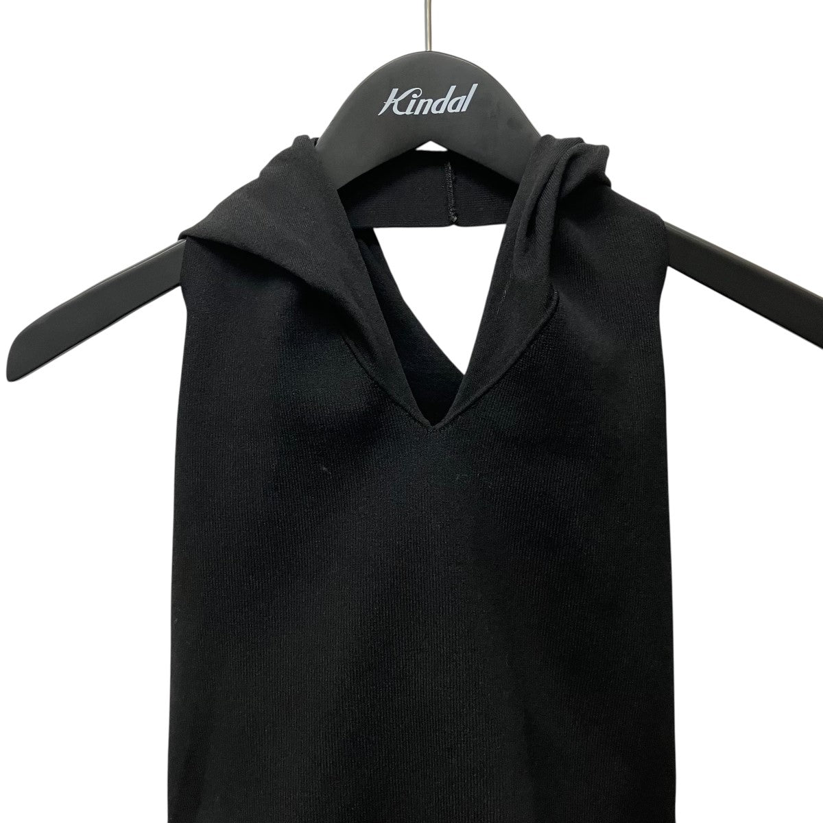 PERVERZE Cropped Hoodie Knit Topクロップドフードニット0124011907 古着・中古-3枚目のアイテム画像