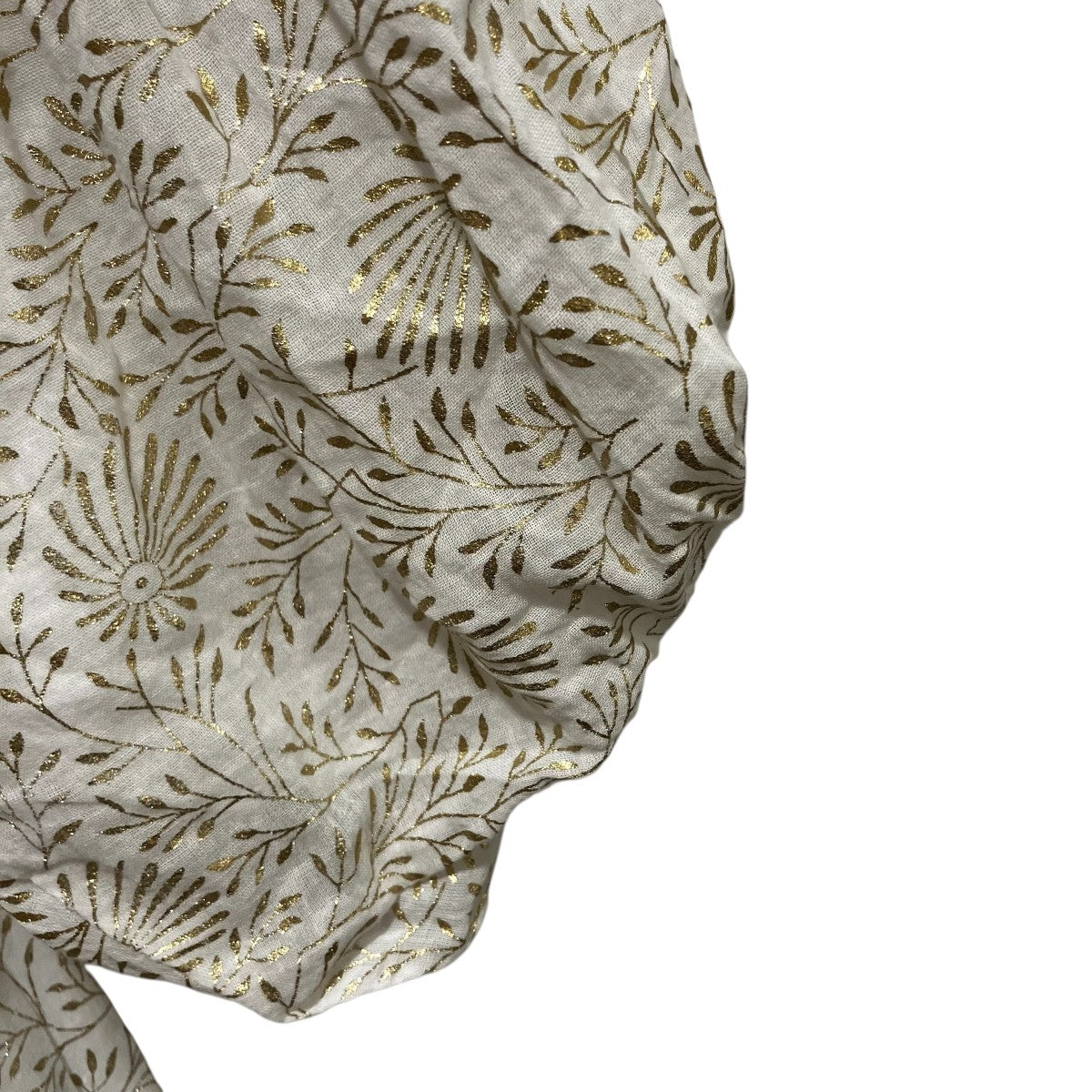 ne quittez pas COTTON VOILE FLOWER PRINTパフスリーブ総柄ワンピース010431GL2 古着・中古-4枚目のアイテム画像