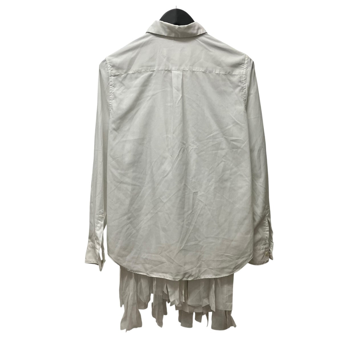 COMME des GARCONS COMME des GARCONS 断ち切り デザイン 長袖シャツRI-B002 古着・中古-2枚目のアイテム画像